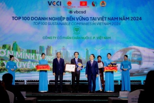 C.P. Việt Nam nhận hai giải thưởng uy tín tại lễ công bố Doanh nghiệp bền vững tại Việt Nam năm 2024 