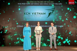 KCN Việt Nam được vinh danh Nhà phát triển bất động sản công nghiệp tiêu biểu năm thứ hai liên tiếp
