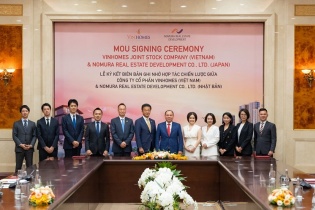 Vinhomes và Tập đoàn Nomura Real Estate hợp tác chiến lược trong lĩnh vực phát triển bất động sản
