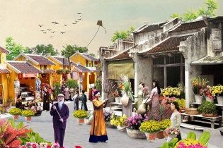  Lắng nghe thanh âm Tết Việt tại đường hoa Home Hanoi Xuan 2025