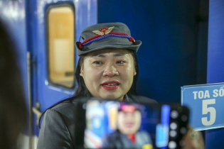 [Ảnh] Chuyến tàu Xuân 2025 - Hành trình gắn kết yêu thương