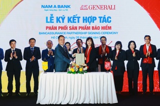 Generali Việt Nam và Nam A Bank hợp tác phân phối các sản phẩm bảo hiểm