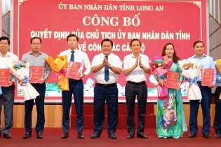 Ông Trương Văn Liếp giữ chức Giám đốc Sở Tài chính Long An