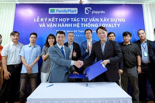 FamilyMart Việt Nam và Popplife hợp tác nâng cao trải nghiệm khách hàng