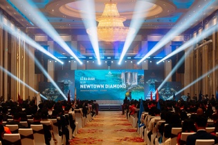 Bùng nổ tinh thần bứt phá trong lễ ra quân của tổ hợp căn hộ cao cấp Newtown Diamond