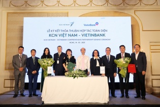 KCN Việt Nam ký thỏa thuận hợp tác toàn diện với VietinBank