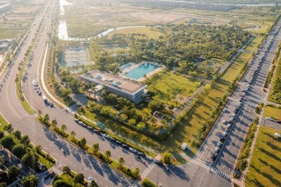 Chính thức khai thác nhánh phía Tây cao tốc Bến Lức - Long Thành, Waterpoint rộng lối kết nối