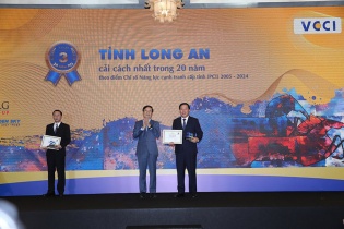 Long An tiếp tục khẳng định vị thế địa phương có chất lượng điều hành kinh tế cao
