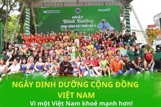 Herbalife đồng hành tổ chức Ngày Dinh dưỡng cộng đồng Việt Nam lần 4
