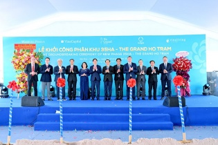 The Grand Ho Tram tổ chức lễ khởi công phân khu mới 35 ha
