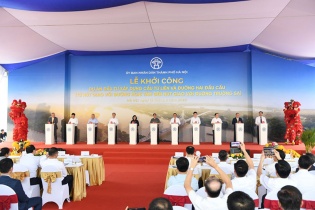 Hoàn thành cầu Tứ Liên sau 24 tháng: “Cú đấm thép” hạ tầng cho thành phố Expo Vinhomes Global Gate