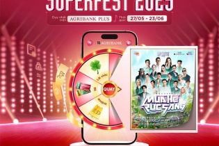 Bùng nổ trải nghiệm số cùng Agribank: “Săn - Tặng vé Superfest 2025” miễn phí, ưu đãi cực khủng