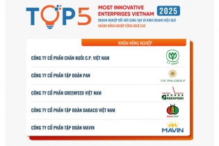 Công bố Top 10 Doanh nghiệp Đổi mới sáng tạo và Kinh doanh hiệu quả năm 2025 ngành Nông nghiệp công nghệ cao
