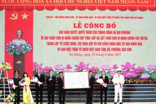 Phó Thủ tướng Mai Văn Chính yêu cầu tỉnh An Giang tập trung triển khai ba nhiệm vụ trọng tâm