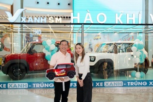 Đặt taxi Xanh SM, rinh ô tô điện VinFast VF 3 về nhà