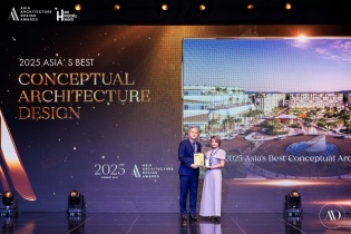 Masterise Homes tiếp tục khẳng định năng lực quốc tế với hai giải thưởng lớn tại Asia Architecture Design Awards 2025