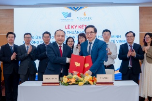 Vinmec và Đại học Quốc gia TP.HCM hợp tác chiến lược: Hợp lực phát triển nhân lực y tế chất lượng cao