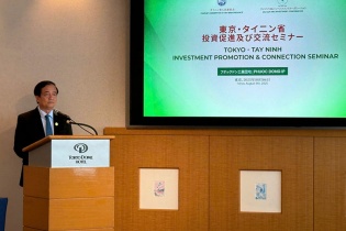 Tây Ninh tổ chức thành công Hội thảo kết nối và xúc tiến đầu tư tại Tokyo