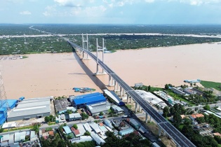 Cầu Rạch Miễu 2 đưa vào khai thác sớm hơn kế hoạch 5 tháng Cầu Rạch Miễu 2 đưa vào khai thác sớm hơn kế hoạch 5 tháng