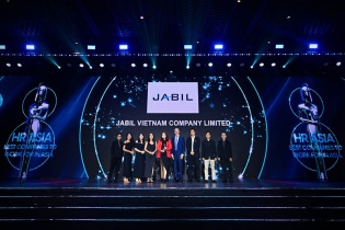 Jabil tại TP.HCM được vinh danh là một trong những Nơi làm việc Tốt nhất Châu Á năm 2025 Jabil tại TP.HCM được vinh danh là một trong những Nơi làm việc Tốt nhất Châu Á năm 2025