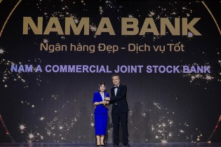 Nam A Bank 5 năm liên tiếp là Nơi làm việc tốt nhất châu Á