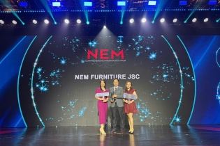 NEM Furniture bứt phá, lọt Top “Nơi làm việc tốt nhất châu Á” 2025