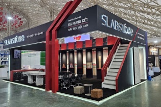 Slabstone - Đá nung kết Việt đầu tiên góp mặt tại triển lãm 80 năm Quốc khánh