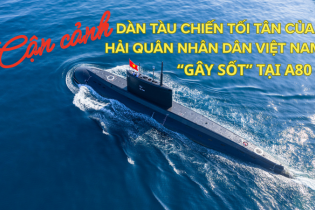 [Ảnh] Cận cảnh dàn tàu chiến tối tân của Hải quân Nhân dân Việt Nam "gây sốt" tại A80