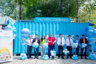 C.P. Việt Nam đồng hành cùng dự án "Thư viện Container" năm thứ ba liên tiếp