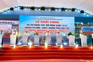 Cần Thơ khởi công, khánh thành 18 dự án chào mừng Đại hội Đảng Thành phố vốn 12.252 tỷ đồng