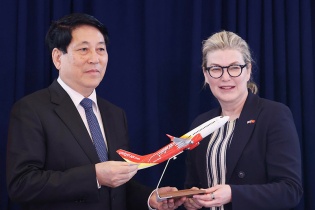 Chủ tịch nước Lương Cường chứng kiến Vietjet nhận bàn giao tàu bay Boeing đầu tiên: Dấu mốc 30 năm quan hệ Việt Nam - Hoa Kỳ