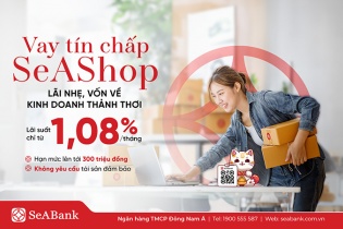 SeABank ra mắt gói vay tín chấp SeAShop: Giải pháp vốn cho hộ kinh doanh SeABank ra mắt gói vay tín chấp SeAShop: Giải pháp vốn cho hộ kinh doanh