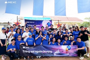 Giếng nước hy vọng và niềm vui trung thu từ MEXC đến với trẻ em vùng cao Kon Tum