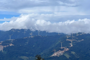 Cụm Nhà máy điện gió Trường Sơn tại Lào chính thức vận hành thương mại