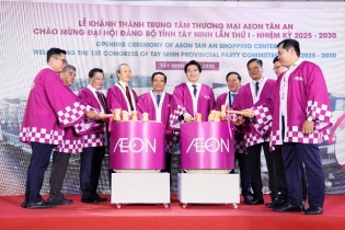 Khánh thành AEON Tân An: Bước tiến mới trong chiến lược mở rộng đầu tư tại Việt Nam