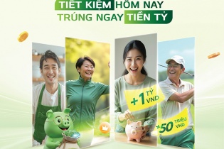 Vietcombank triển khai đồng loạt nhiều ưu đãi cho khách hàng gửi tiết kiệm