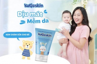 Kem chàm sữa Kutieskin cho bé và những điều cần biết