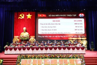 Khai mạc Đại hội Đại biểu Đảng bộ tỉnh Cà Mau lần thứ I nhiệm kỳ 2025 - 2030