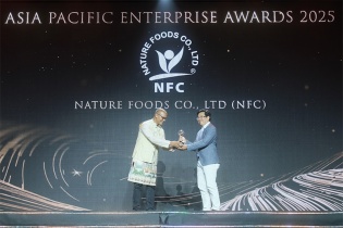 Thắng giải thương hiệu truyền cảm hứng - Nature Foods khẳng định vị thế ngành công nghệ thực phẩm