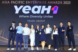 YeaH1 được vinh danh là Doanh nghiệp xuất sắc châu Á 2025