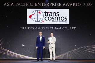 transcosmos Việt Nam được vinh danh “Doanh nghiệp Xuất sắc châu Á” tại APEA 2025