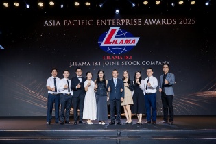 LILAMA 18.1 chiến thắng giải "Doanh nghiệp xuất sắc" tại APEA 2025