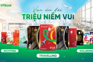 VPBank định hình “bản đồ vạn ưu đãi” qua 3 lĩnh vực thiết yếu Shopping - Travelling - Wellbeing