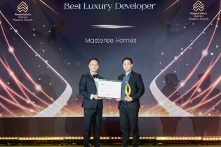 Tiên phong kiến tạo không gian sống hàng hiệu, Masterise Homes xứng danh “Best Luxury Developer” 