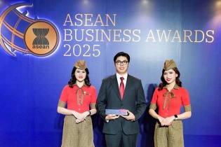 Vietjet được vinh danh tại Giải thưởng Doanh nghiệp ASEAN 2025, vị thế hàng không hàng đầu khu vực