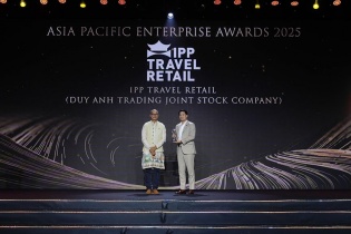  IPP Travel Retail vinh dự nhận 2 giải thưởng danh giá tại APEA 2025