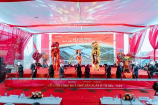 Tập đoàn Geleximco khởi công nhà máy sản xuất ô tô vốn đầu tư 319 triệu USD tại Hưng Yên