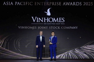 Vinhomes nhận giải Doanh nghiệp xuất sắc châu Á tại APEA 2025