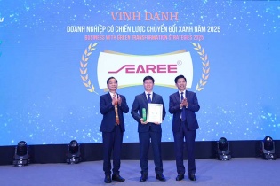 Searee được vinh danh “Doanh nghiệp có chiến lược chuyển đổi xanh năm 2025” 