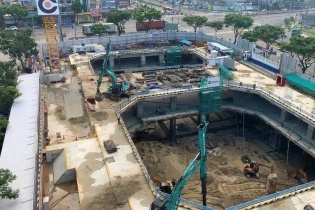 Chủ đầu tư The Legend Danang đẩy nhanh tiến độ thi công dự án